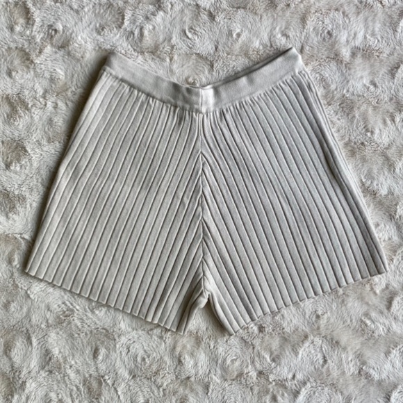 Rib Knit Biker Shorts - Picture 9 of 9